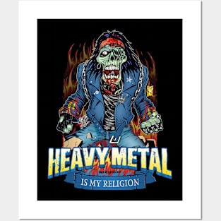 Metalero by Hard Grafixs© Posters and Art